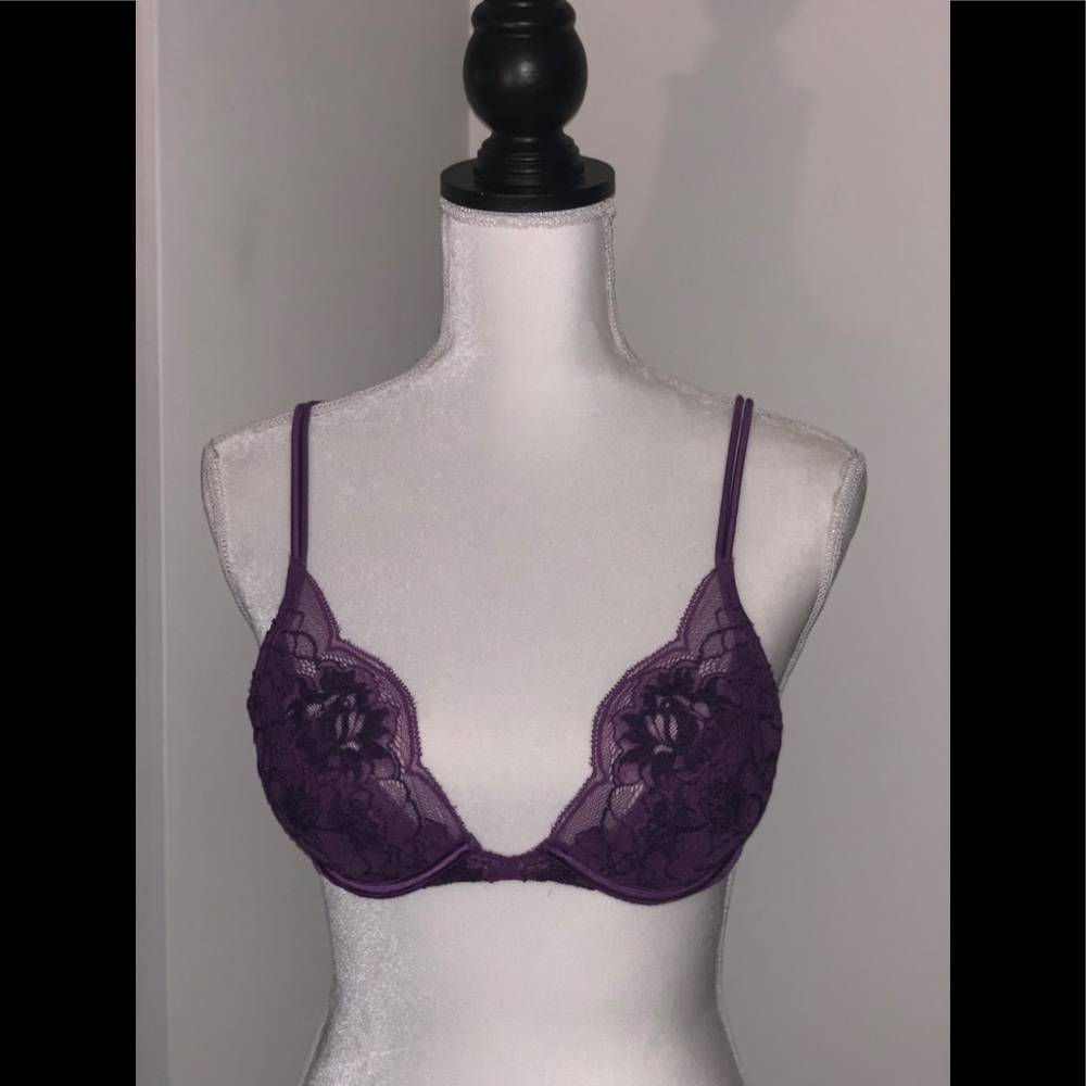 Victoria’s Secret Purple Lace Very Sexy Bra 34B